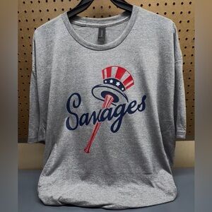 New York Savages, Bronx Bombers themes Baseball T-Shirt | Adult & Kids sizes